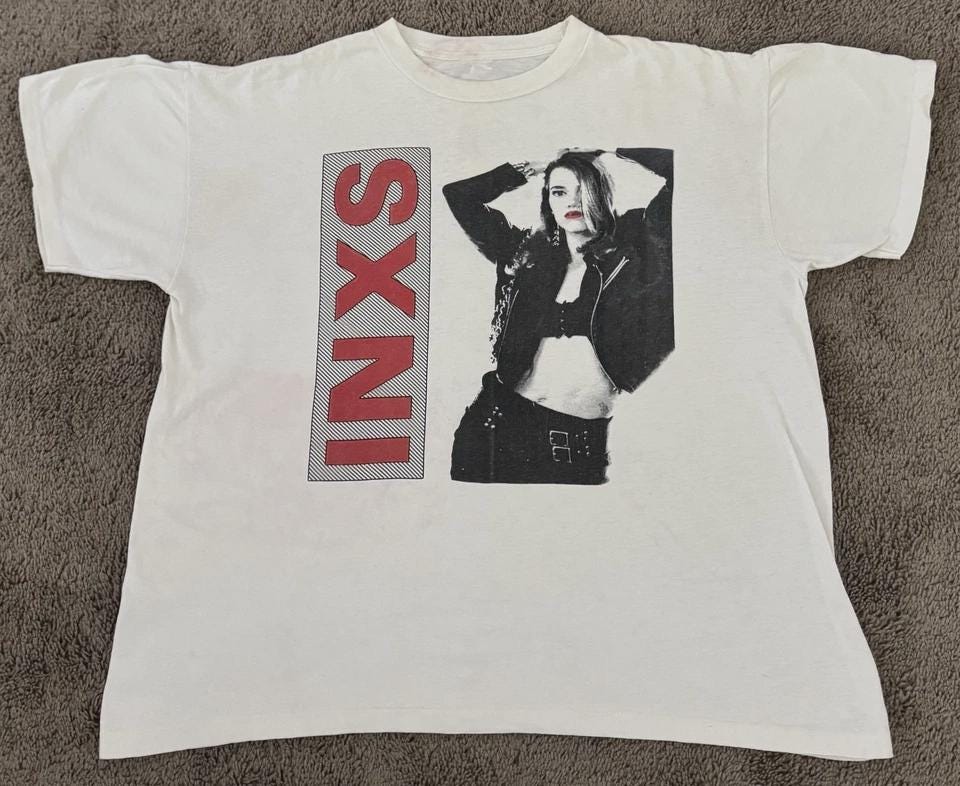 Inxs Tour 1988 Shirt - Etsy