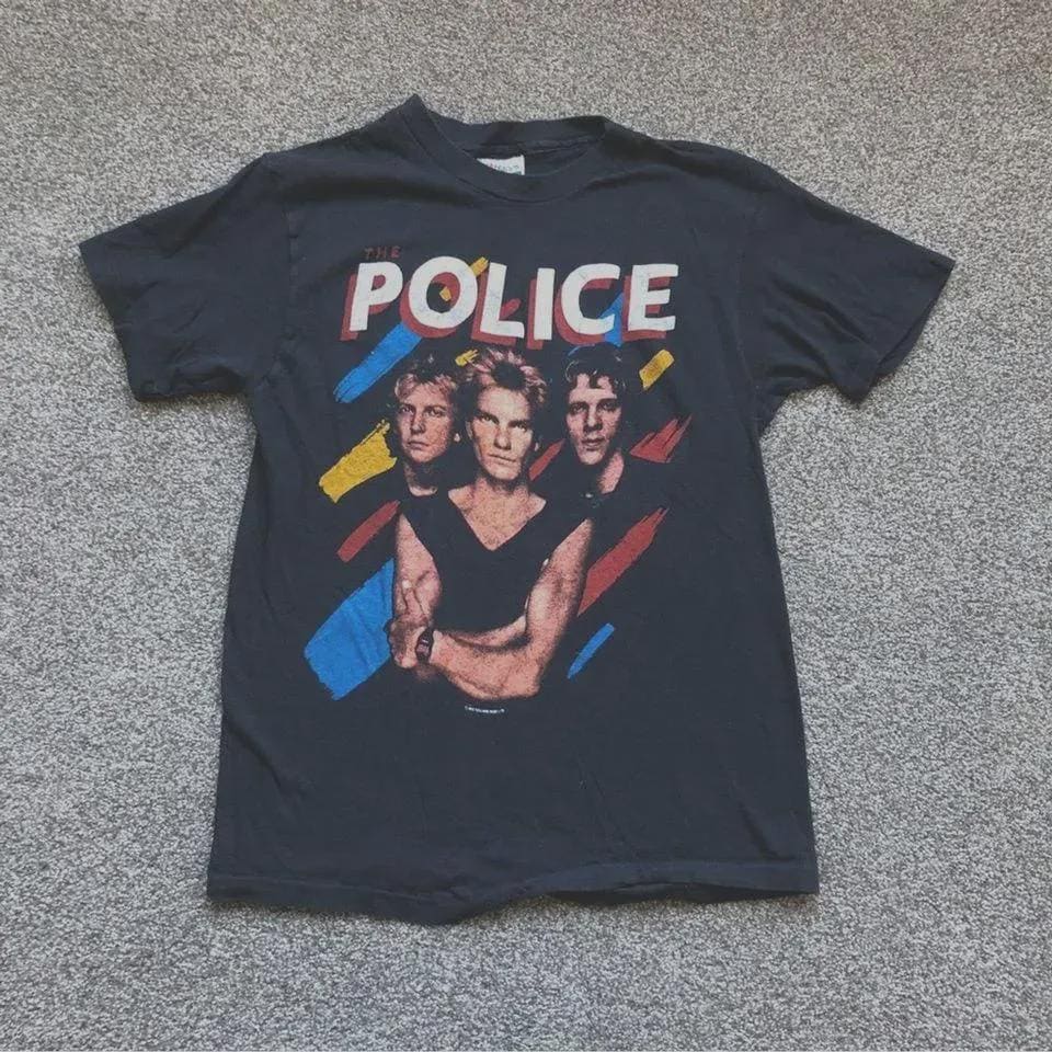 The Police 1983 Shirt - Etsy