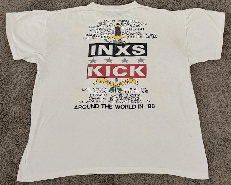 Vintage Graphic INXS 