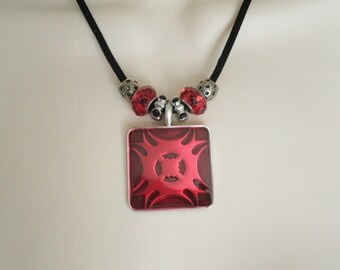 Sigil Of Lucifer Necklace gothic jewelry satanic jewelry pagan jewelry witchcraft occult satanic necklace gothic necklace satan necklace