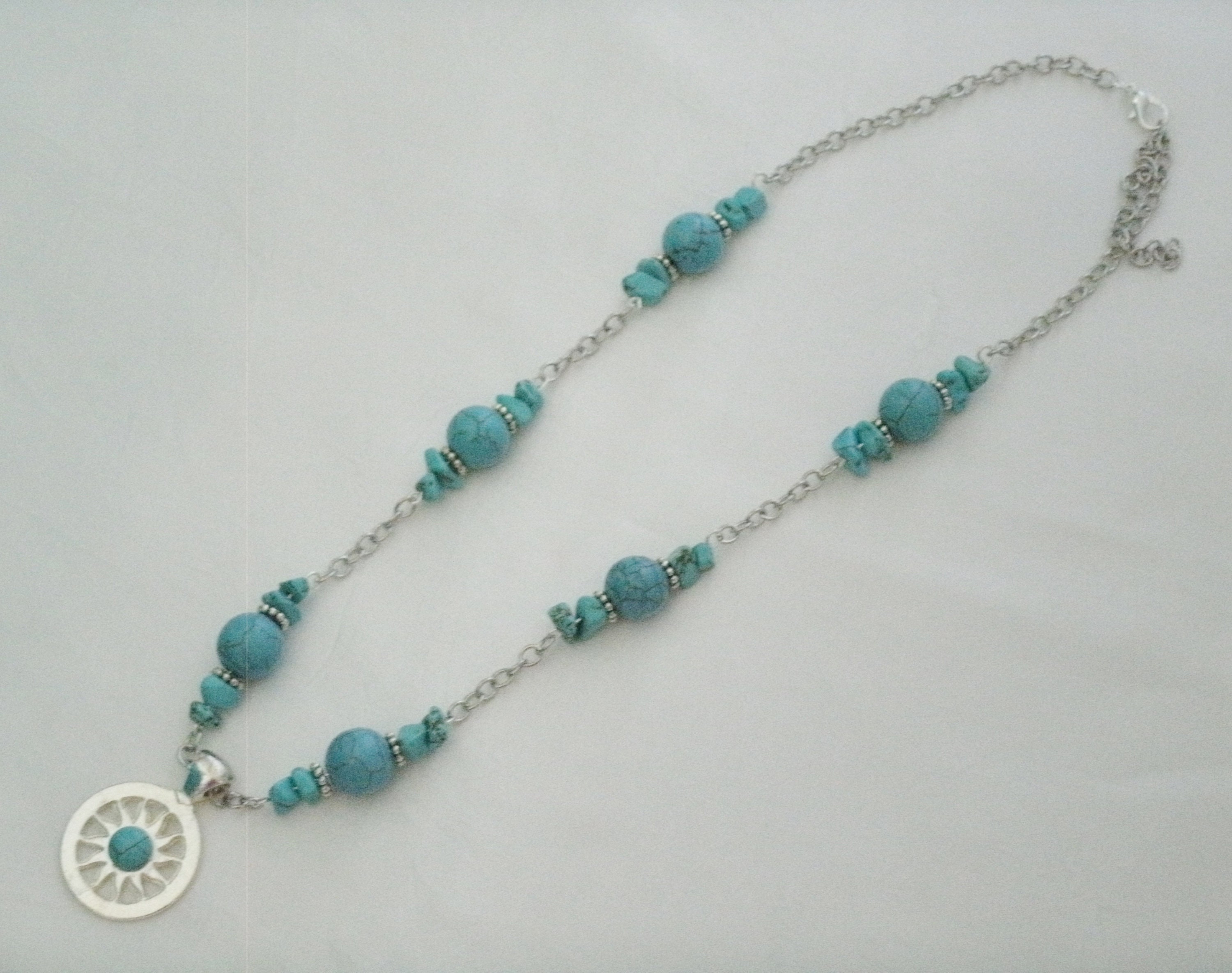Aztec Sun Turquoise Necklace southwestern necklace southwest | Etsy