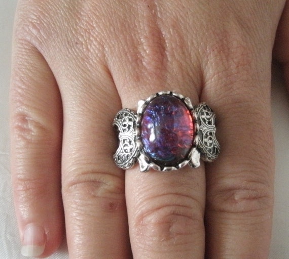 Dragons breath shop fire opal ring