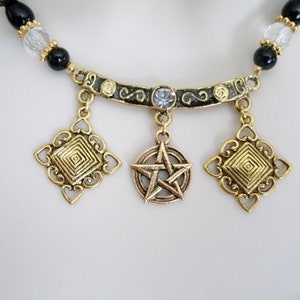 Celtic Pentacle Necklace wiccan jewelry pagan jewelry wicca jewelry witch witchcraft pentagram goddess magic pagan necklace wiccan necklace