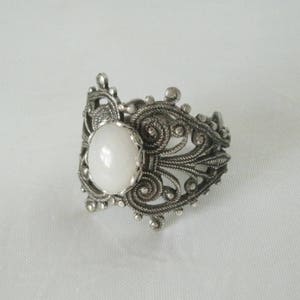 Moonstone Ring art deco jewelry victorian jewelry art nouveau jewelry renaissance edwardian art deco ring victorian ring art nouveau ring