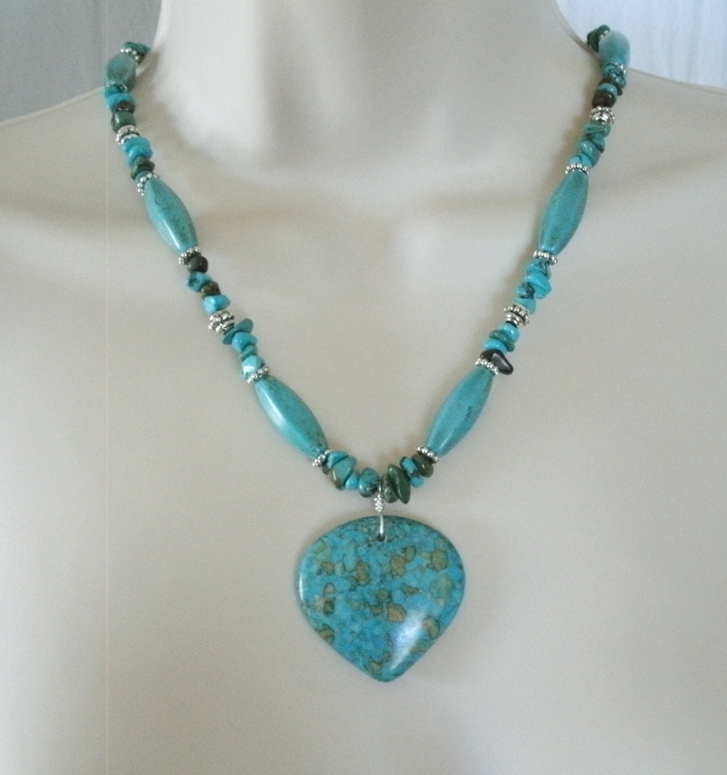 Turquoise Necklace Southwestern Jewelry Southwest Jewelry - Etsy