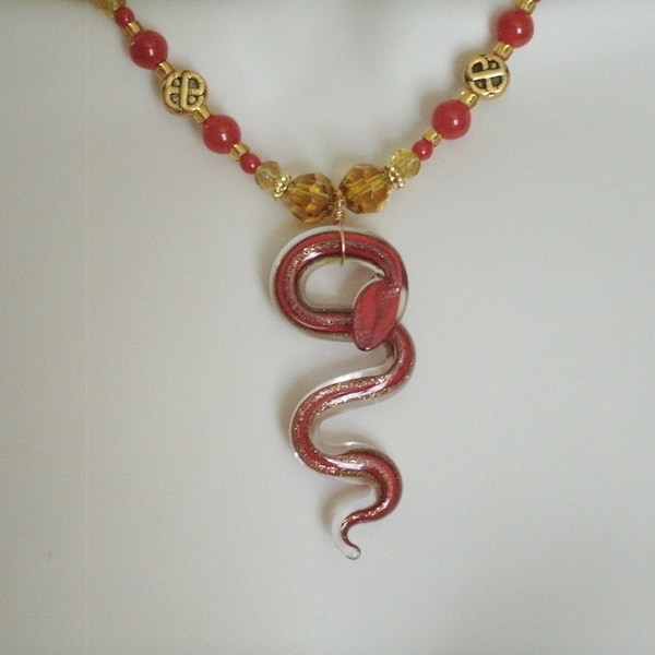 Irish Pict Snake Necklace celtic jewelry wiccan jewelry pagan jewelry wicca serpent druid witch witchcraft celtic necklace wiccan necklace