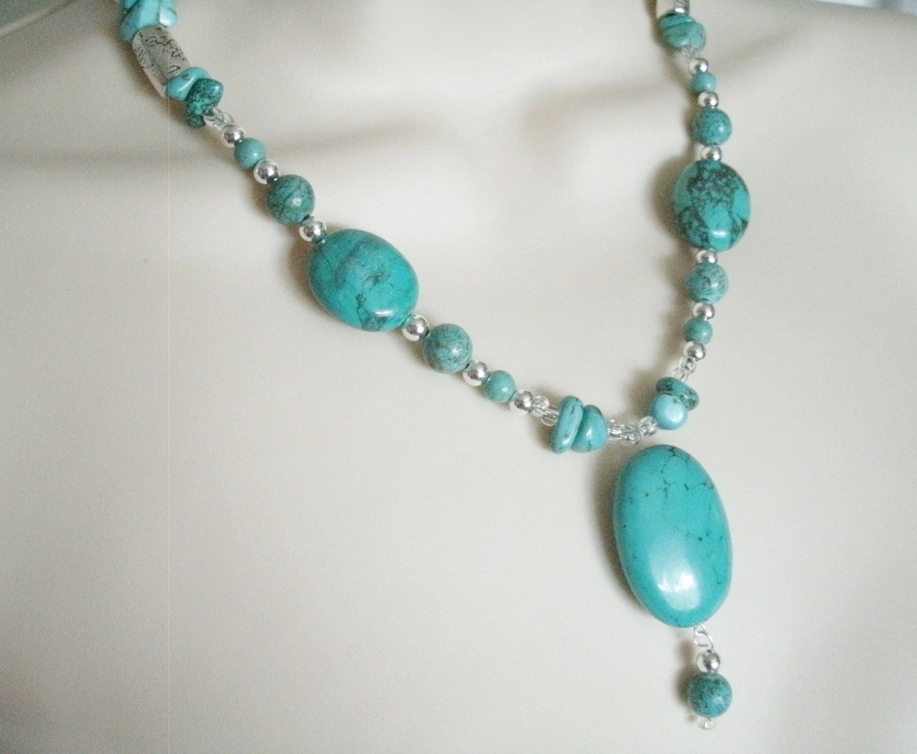 Turquoise Necklace Southwestern Jewelry Southwest Jewelry | Etsy