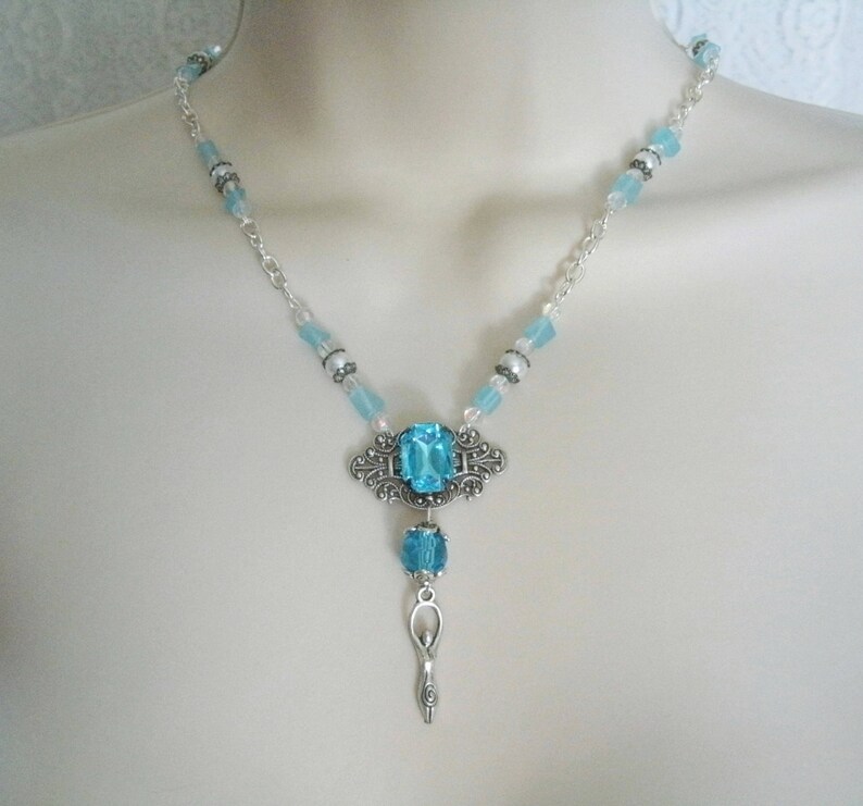 Element of Water Goddess Necklace Wiccan Jewelry Pagan - Etsy