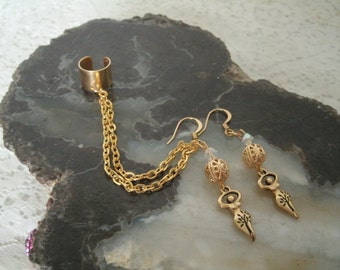 Goddess Earrings wiccan jewelry pagan jewelry goddess jewelry witch witchcraft wicca earrings pagan earrings wiccan earrings witchy gift