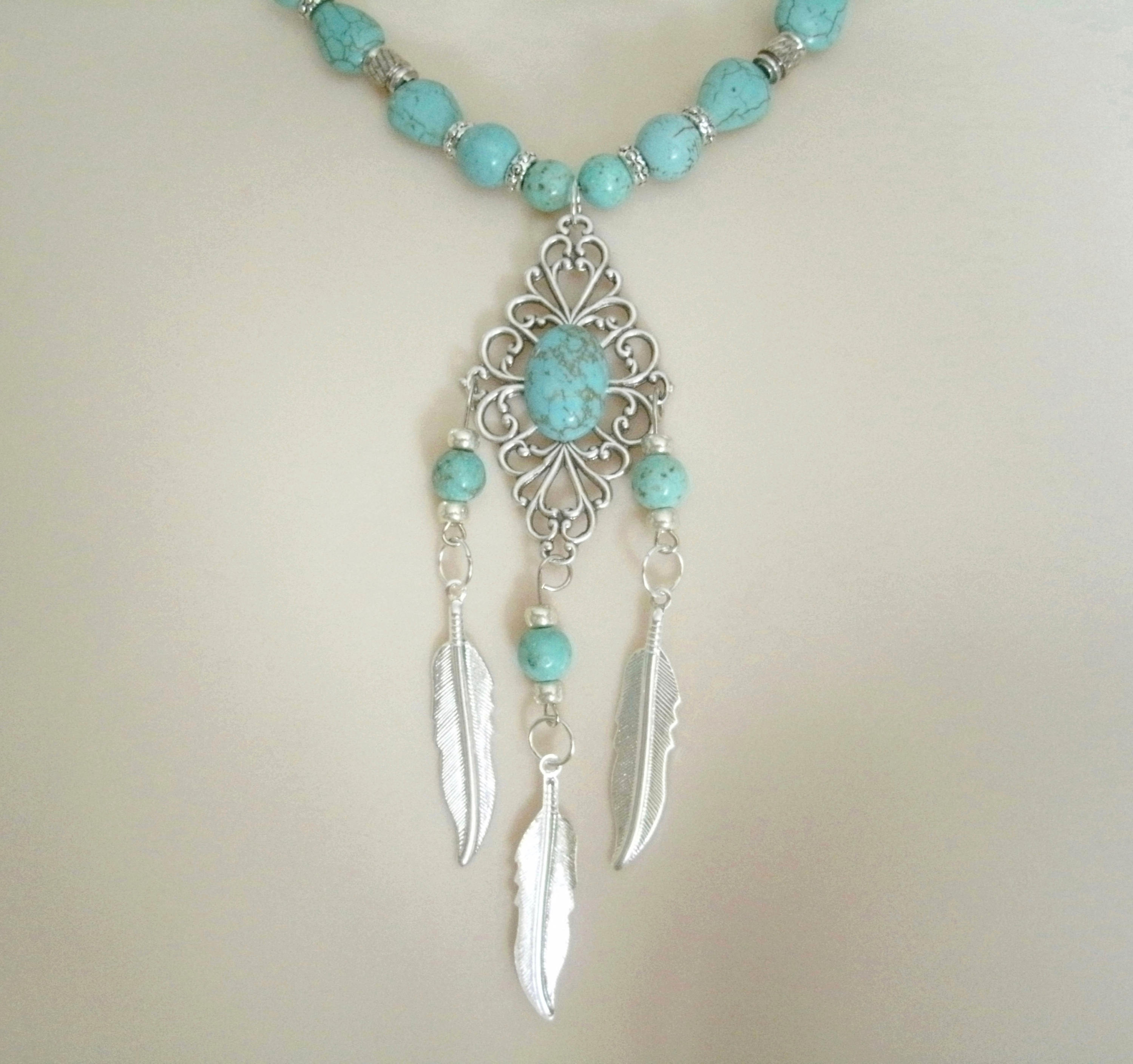 Turquoise Necklace Southwestern Jewelry Southwest Jewelry Etsy Australia