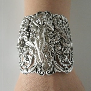 Art Nouveau Bracelet victorian jewelry art nouveau jewelry renaissance bracelet goddess edwardian victorian bracelet art deco mucha wedding