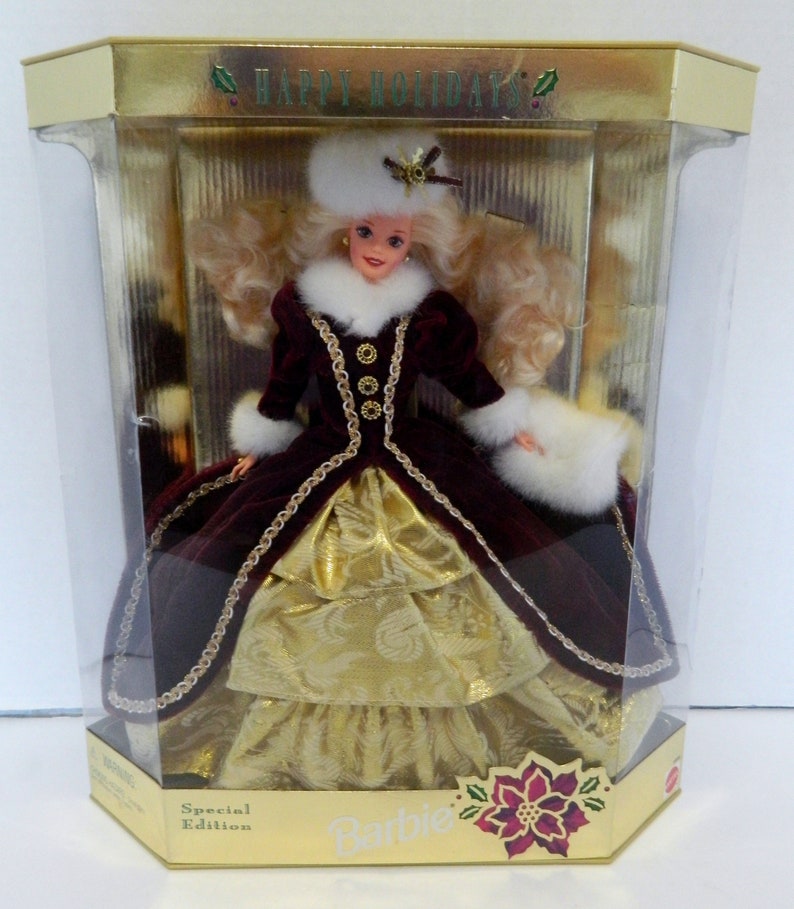 victorian holiday barbie
