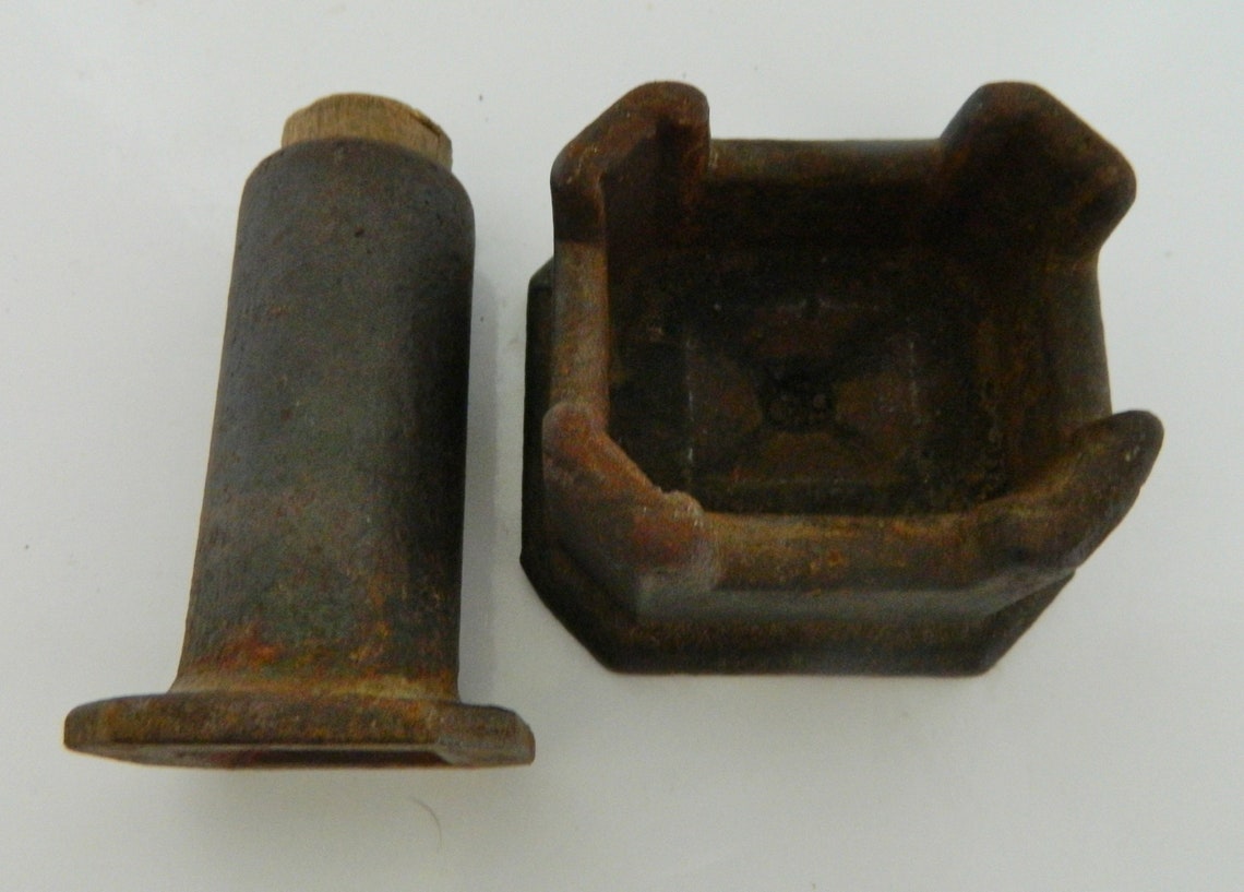 C E Potter Cast Iron Easy Cracker Sapulpa Oklahoma Antique Etsy