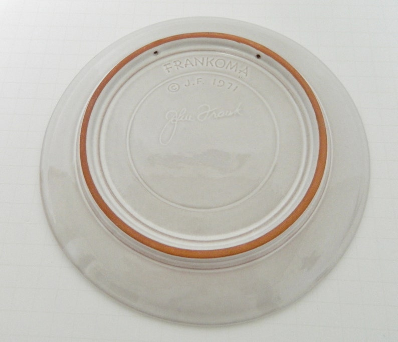 Frankoma Collectible Christmas Plate White Sand 1971 No Room in the Inn Plate #7