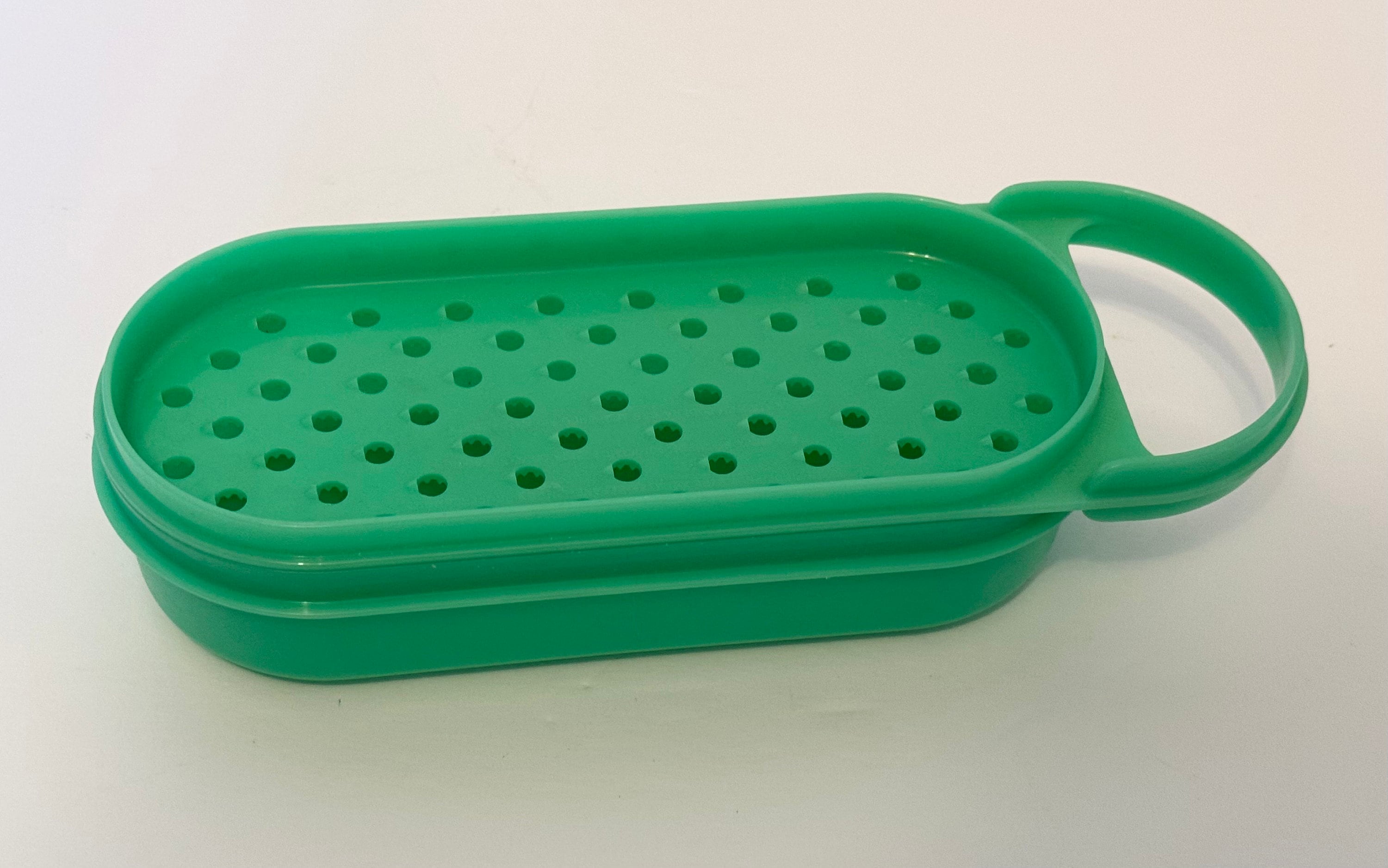Tupperware Grater Shredder Jadeite Green Storage 2 Piece No Cover