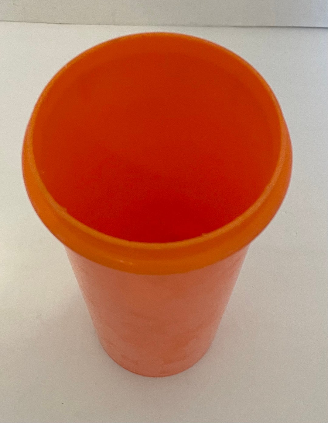 Orange Tupperware Juice Pitcher Lid 262 Quart Slimline Handolier No Top