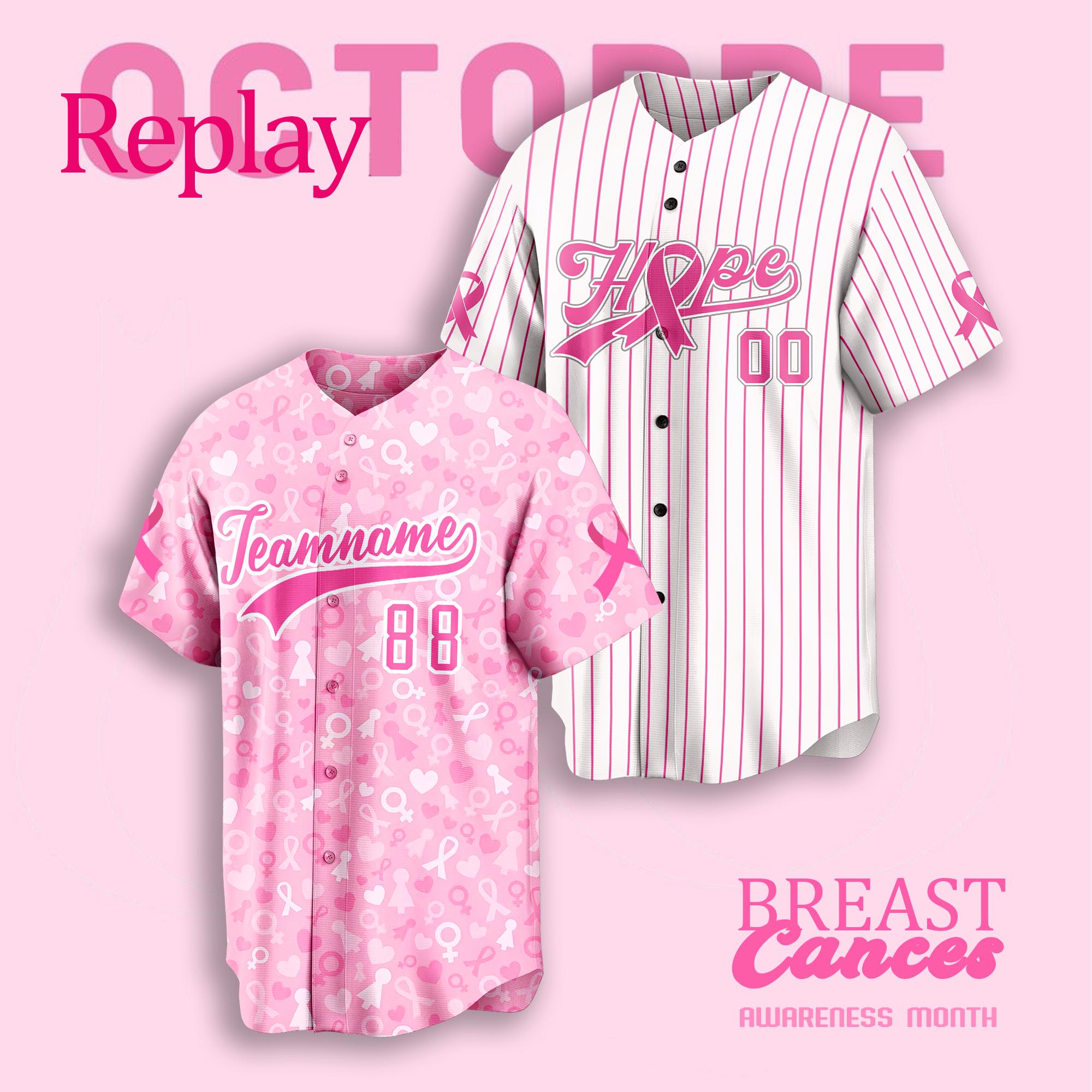 Mens Football Breast Cancer Jersey - Etsy