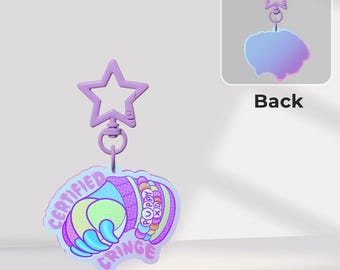 Certified Cringe Keychain