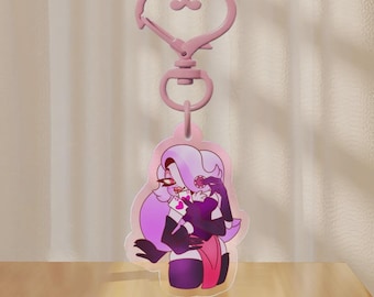 Drag Angel Dust Keychain