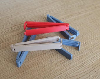 Bag Clip Bundle – Packs of 5 or 10 in Regular & Large Sizes