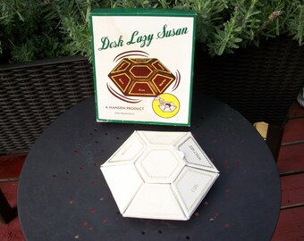Lazy Susan Desk Etsy