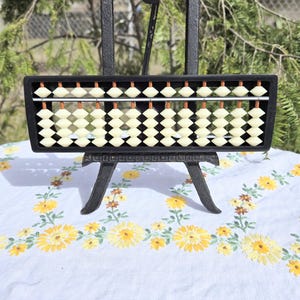 Vintage Daruma Abacus Hard Plastic Japan Small Compact