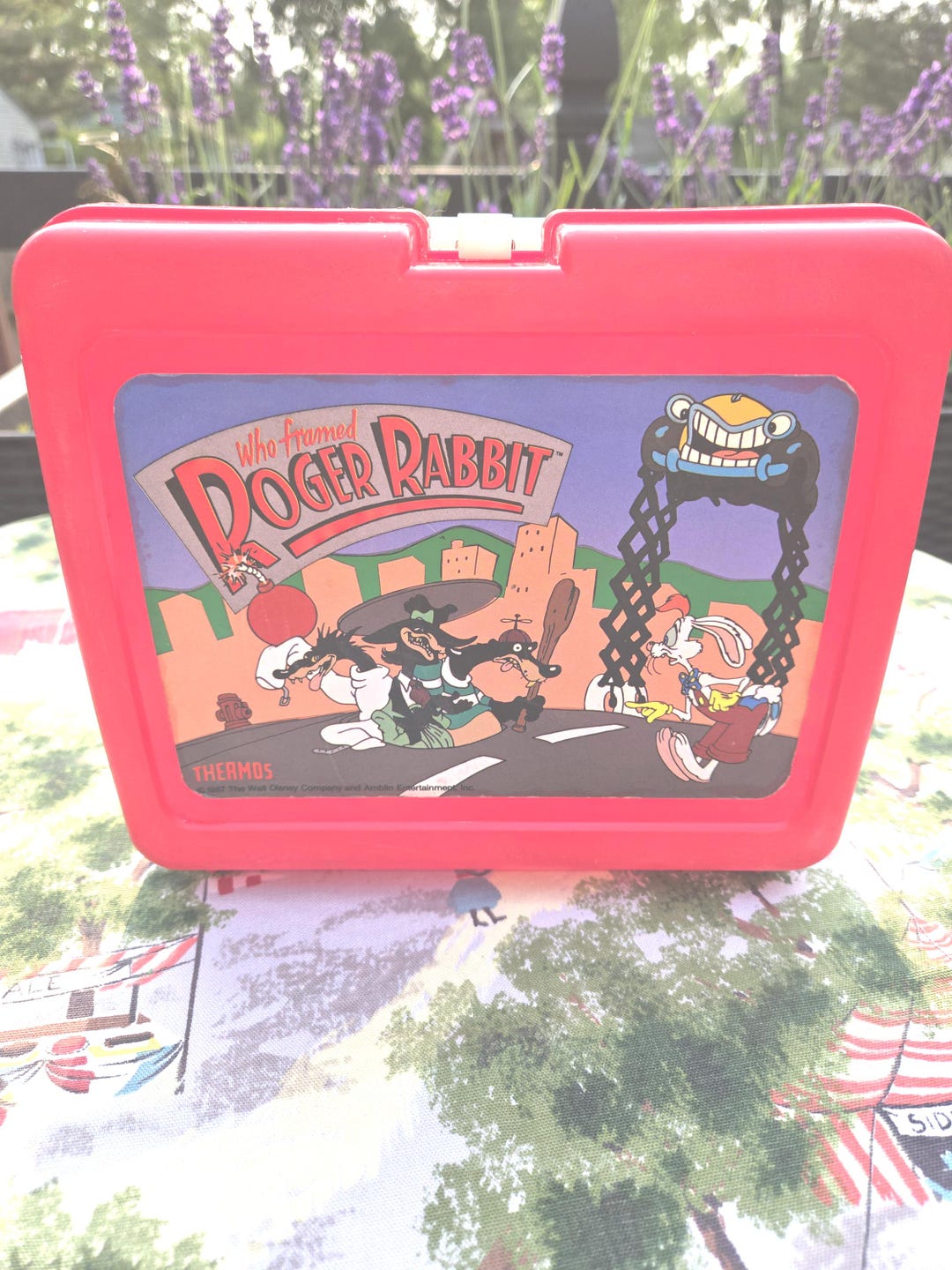 Roger Rabbit Toaster Vintage Roger Rabbit Lunch Box: 1987 Thermos Brand - Etsy