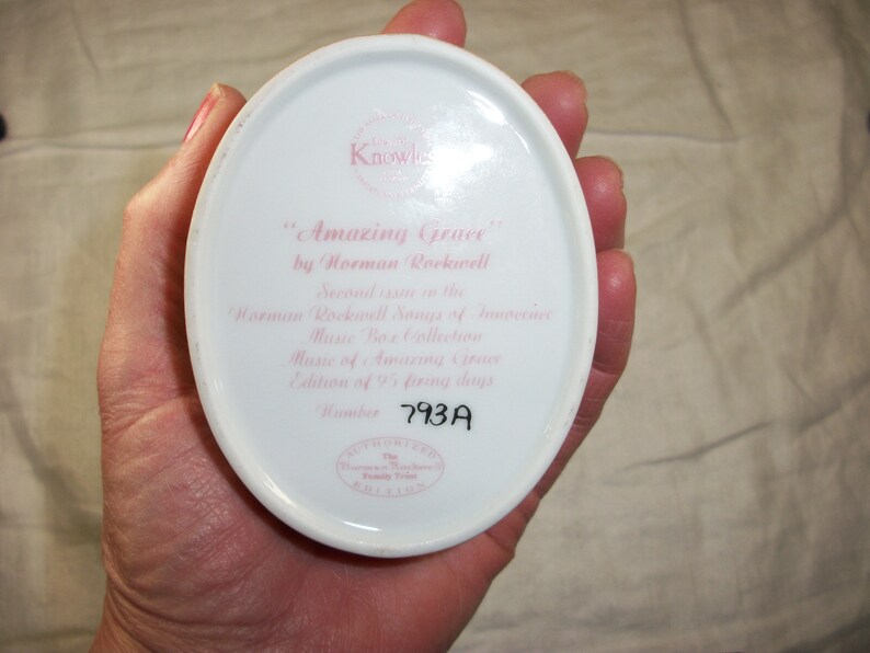 Vintage Edwin M. Knowles Fine China Norman Rockwell Series Etsy