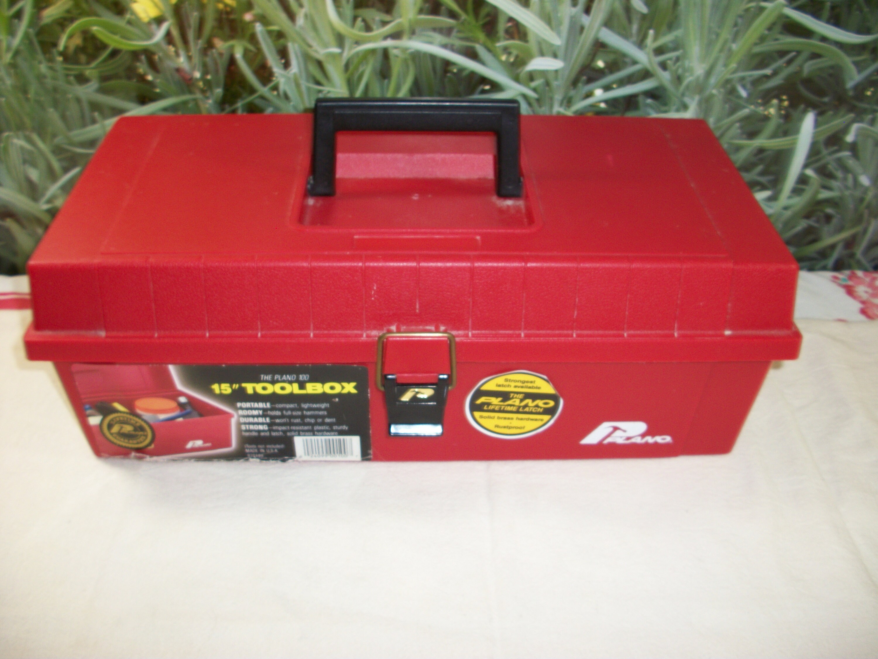 Vintage Red Plastic Plano 100 15 Toolbox - Etsy