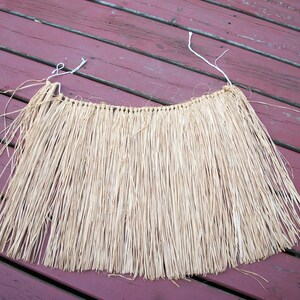 Vintage Hula Grass Skirt Crepe Paper Lei and Futurland Ukelele Set Costume Hawaii Hawaiian image 9