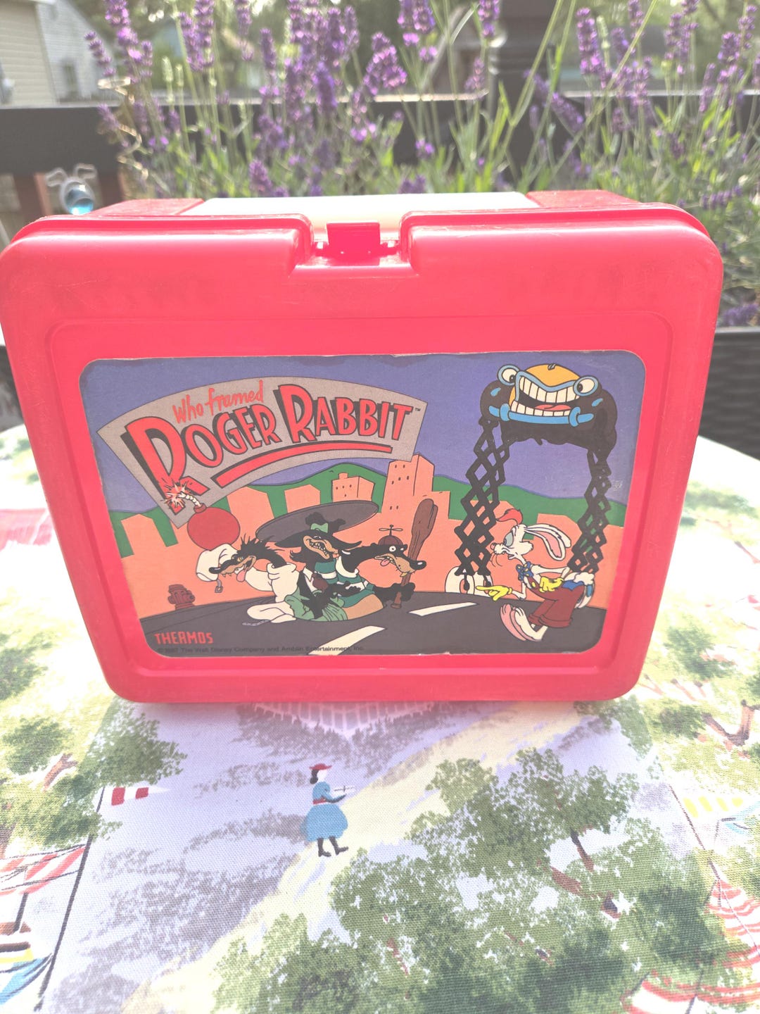 Vintage Roger Rabbit Lunch Box: 1987 Thermos Brand - Etsy