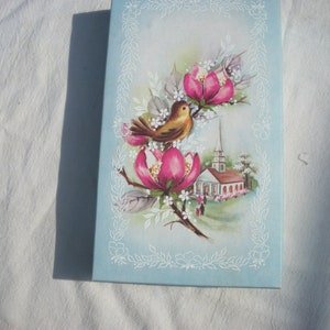 Cartes toutes occasions en parchemin « The Sunshine Line » vintage radiance avec texte biblique inutilisé