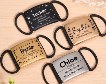 Hundemarke mit Adresse/Telefonnummer personalisiert,Halsbandmarke,Hunde Namensschild,Hunde Namensschild,Haustiermarke personalisiert