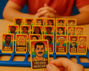 Juego de adivinanzas de íconos queer: Fiesta del Orgullo LGBTQ+ (Descarga digital imprimible)