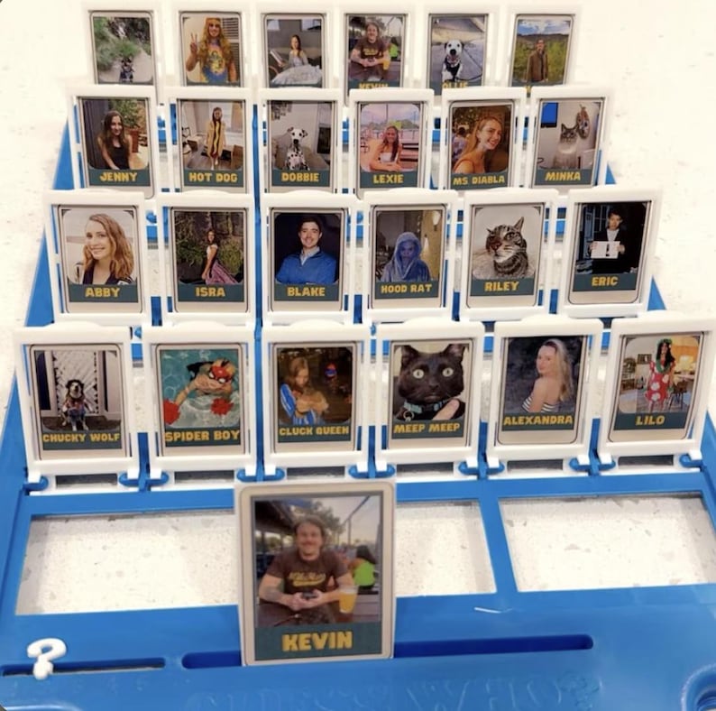 Guess Who Editable Template - Make your own custom game! image 10