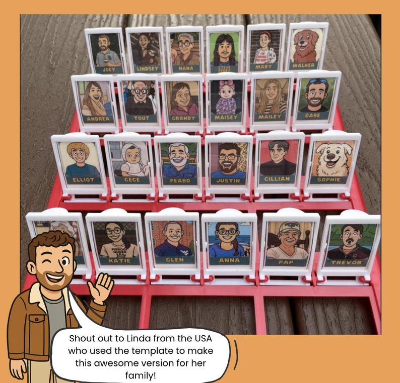 Custom Cartoon Portraits