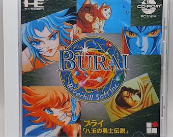 Burai: Hachigyoku no Yuushi Densetsu - PC-Engine/TG16 CD Reproduction