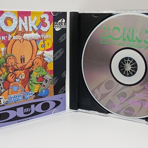 Bonk 3: Bonk's Big Adventure CD - PC-Engine/TG16 CD Reproduction bild 2