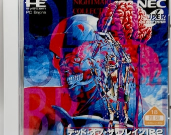 Dead of the Brain 1 & 2 (English language ver.) - PC-Engine/TG16 CD Reproduction