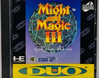 Might and Magic III: Isles of Terra - PC-Engine/TG16 CD Reproduction