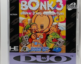 Bonk 3: Bonk's Big Adventure CD - PC-Engine/TG16 CD Reproduction