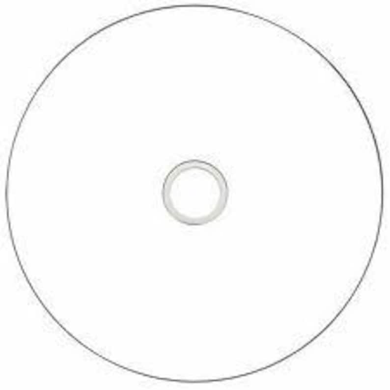 May include: A blank, silver CD or DVD disc.