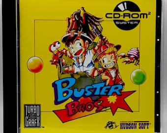 Buster Bros. - PC-Engine/TG16 CD Reproduction