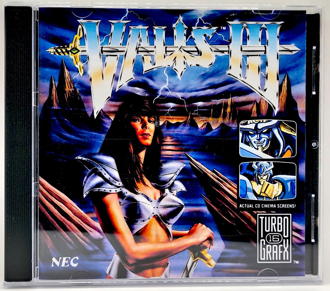 Valis Pc Engine Valis III - Pc-engine/tg16 CD Reproduction - Etsy