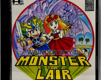 Monster Lair - PC-Engine/TG16 CD Reproduction