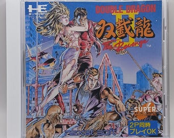 Double Dragon II: The Revenge - PC-Engine/TG16 CD Reproduction