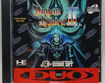 Dungeon Explorer II - PC-Engine/TG16 CD Reproduction