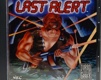 Last Alert - PC-Engine/TG16 CD Reproduction