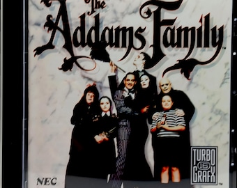 The Addams Family - PC-Engine/TG16 CD Reproduction