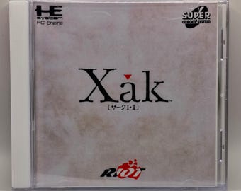 Xak I.II - PC-Engine/TG16 CD Reproduction